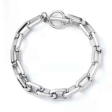 Titan Armband Herren – Silbergrau