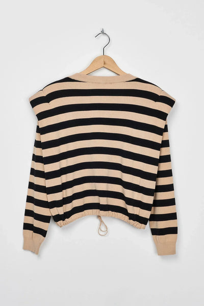 LEA - italienischer gestreifter Pullover für Damen