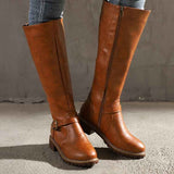 Trendige Damen Boots – Braun