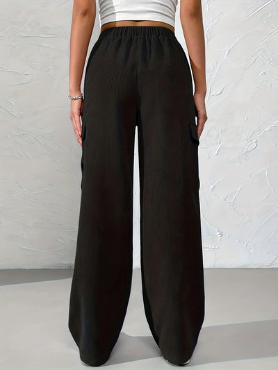 Bethania® | Herbst und Winter neue elastische Taille Cargohose Cord