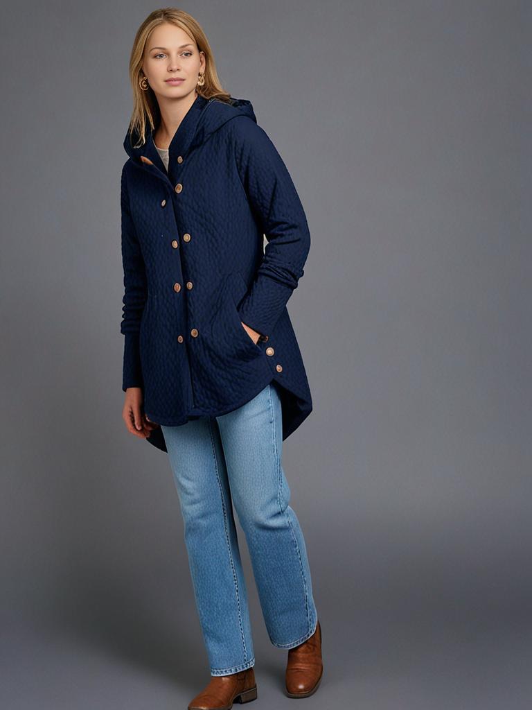 Lolita - Warmer Wintermantel für Frauen