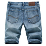 Karl | Herren Klassische Casual Shorts mit Taschen – Hellblau