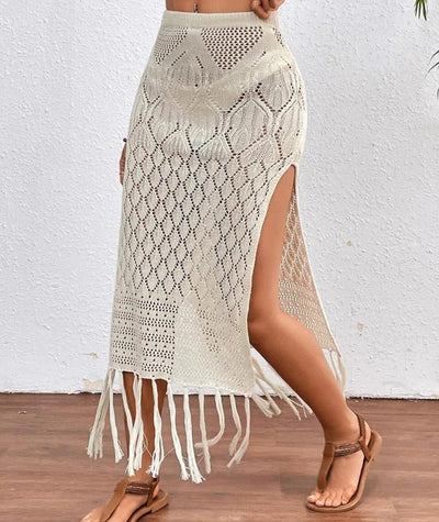 Eleganter Rock mit Seitenschlitz ideal für besondere Anlässe und schicke Abende