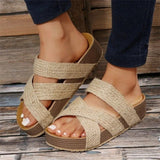 Orthopädische Komfortsandalen für Damen – mit integrierter Fußgewölbestütze – Beige