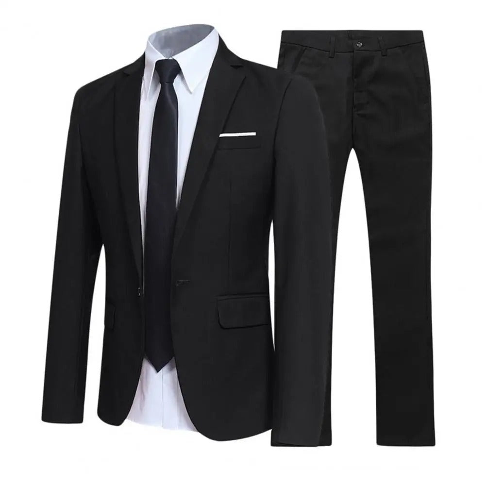 Herren Zweiteiliger Formeller Hochzeitsgast Anzug Set | Elegante