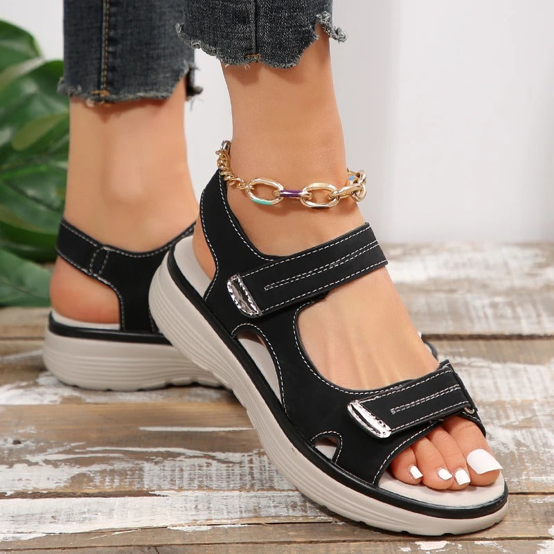 Damen Leichte Verstellbaren Riemen Sandalen | Sommer