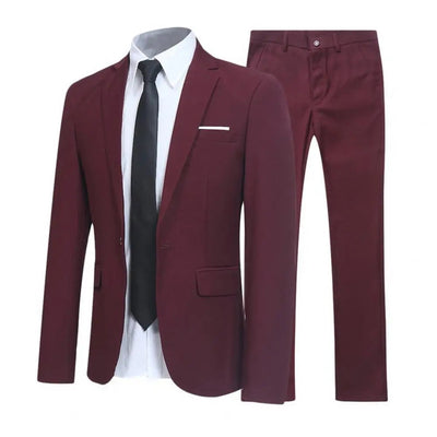 Herren Zweiteiliger Formeller Hochzeitsgast Anzug Set | Elegante