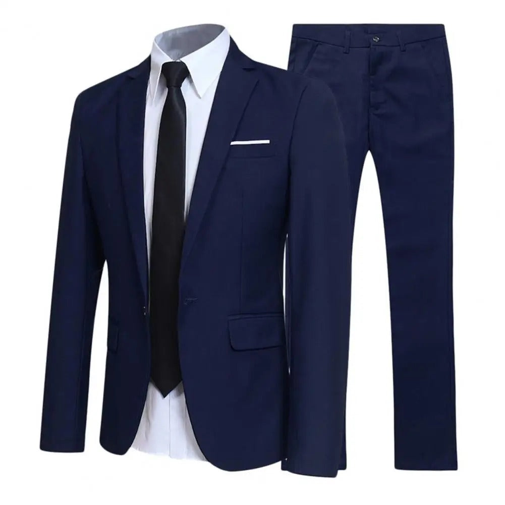Herren Zweiteiliger Formeller Hochzeitsgast Anzug Set | Elegante