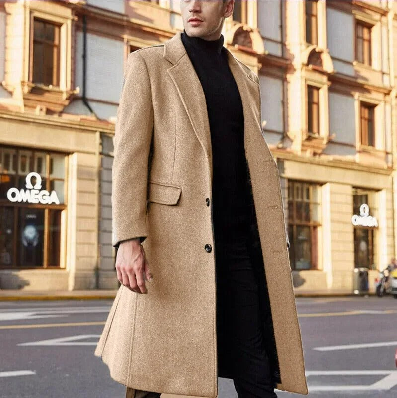 VALE | Elegant men’s coat with aesthetic design