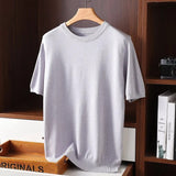 Lea | Klassisches Kaschmirshirt Eleganter Schnitt – Grau