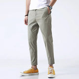 Emil | Hana Chino Hose in zeitloser Optik Herren – Olivgrün