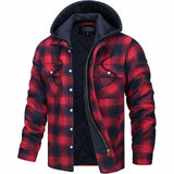 AREND™ / WARME HERRENJACKE AUS HOCHWERTIGER WOLLMISCHUNG – Rot