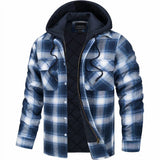 AREND™ / WARME HERRENJACKE AUS HOCHWERTIGER WOLLMISCHUNG – Blau