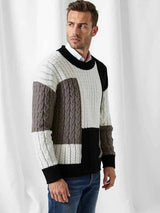 Vintage Pullover Herren – Schwarz