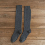 Volker | Herren Trachtensocken mit langem Schaft – Dunkelgrau