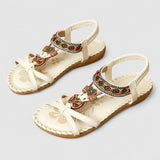 Orthopädische Sandalen für Damen mit rutschfester Sohle – Weiß Athena