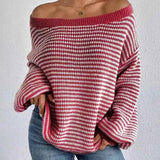 Warme Damen Pullover – Rot