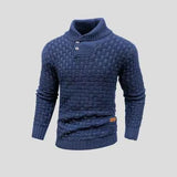 Warme Pullover Herren – Blau
