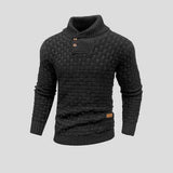 Warme Pullover Herren – Schwarz