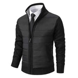 Warme Winterjacke Herren – Schwarz
