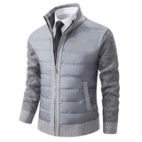Warme Winterjacke Herren – Grau