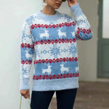 Weihnacht pullover Damen – Blau