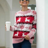 Weihnacht pullover Damen – Rot