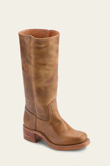 Western Stiefel Damen Blockabsatz – Hellbraun
