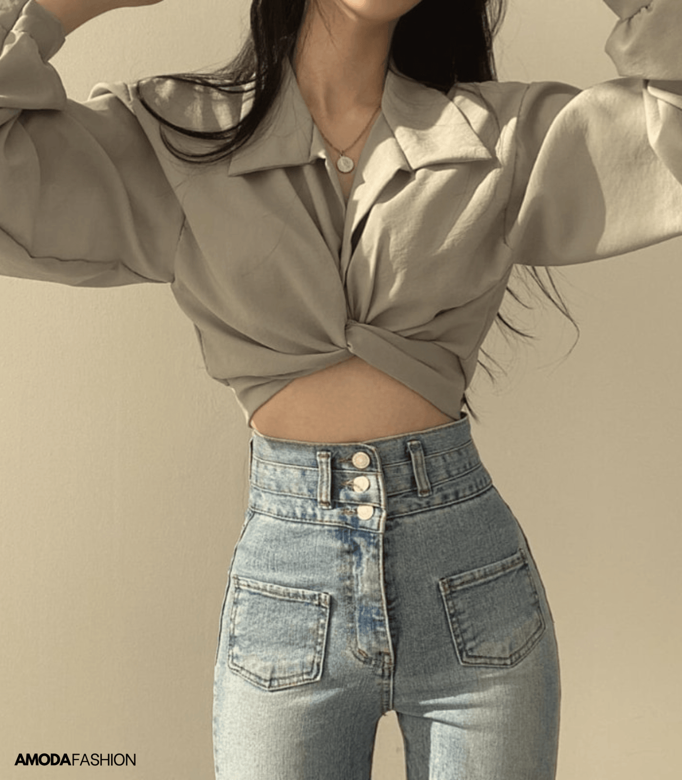 Bruso® | Heidi-Mode Wickelbluse