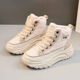 Winterboots Damen Komfort – Beige