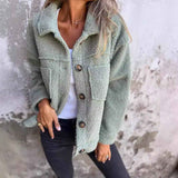 Mantel Damen Elegant – mintgrün