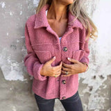 Mantel Damen Elegant – Rosa