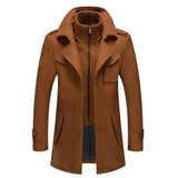Wintermantel Herren – Kamel