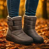 Winterstiefel Damen Gefüttert – Grau