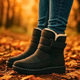 Winterstiefel Damen Gefüttert – Schwarz