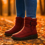 Winterstiefel Damen Gefüttert – Rot