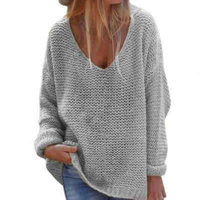 Übergroßer Strickpullover Für Damen | Warm