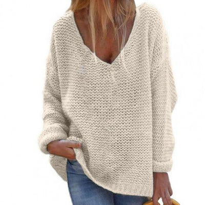 Übergroßer Strickpullover Für Damen | Warm