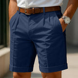 Alwyn - Maßgeschneiderte Sommershorts – Blau