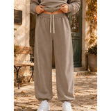 Wulfheda | Damen Jogginghose Relaxed Fit – Khaki