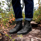 Hanzo - Traditionelle Herren-Schnürstiefel – Schwarz