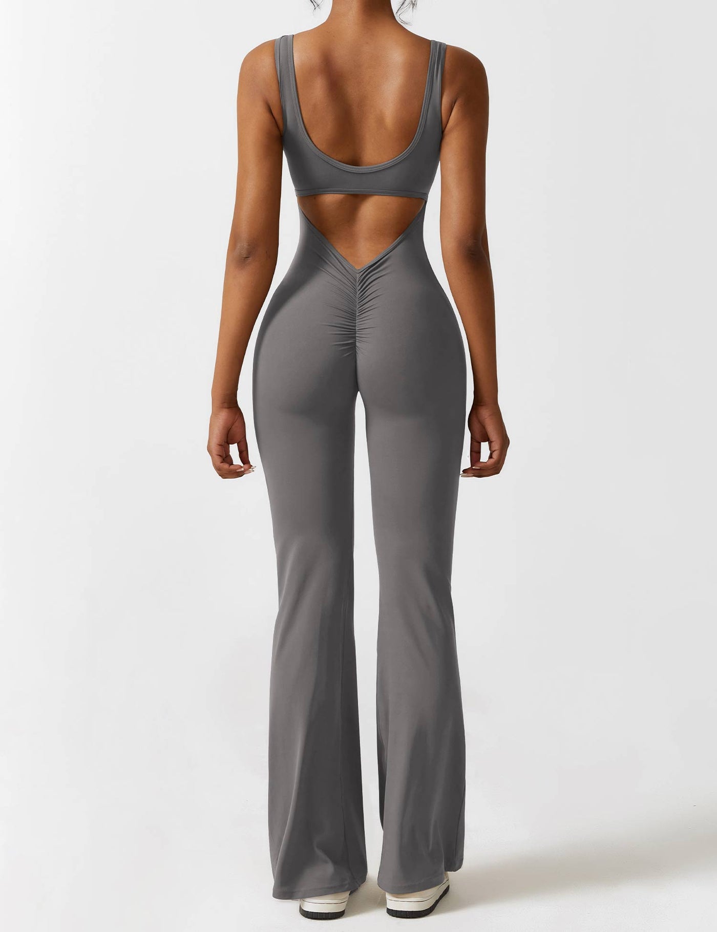 Sienna | Rückenfreier Flare-Jumpsuit